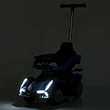 Каталка-толокар Bambi Racer з батьківською ручкою M 5781EL-4, фото 6