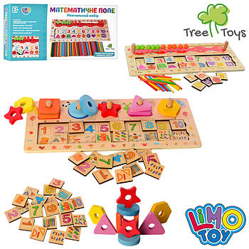 Дерев'яна іграшка Tree Toys MD 2183 Набір першокласника 2 різновиди
