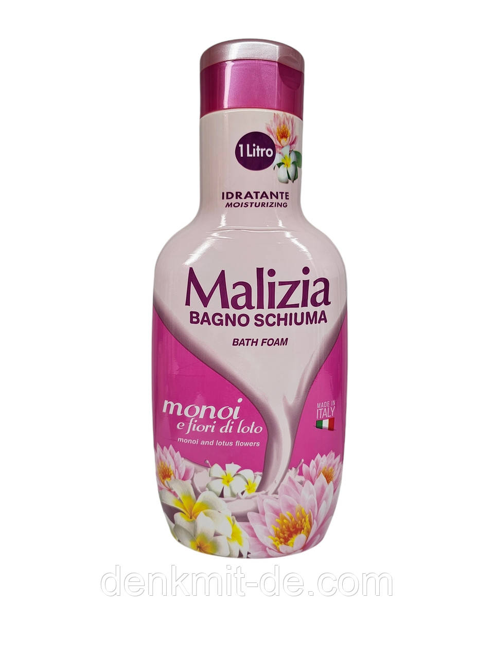 Malizia Гель для душу Monoi and lotus flowers, 1000 мл