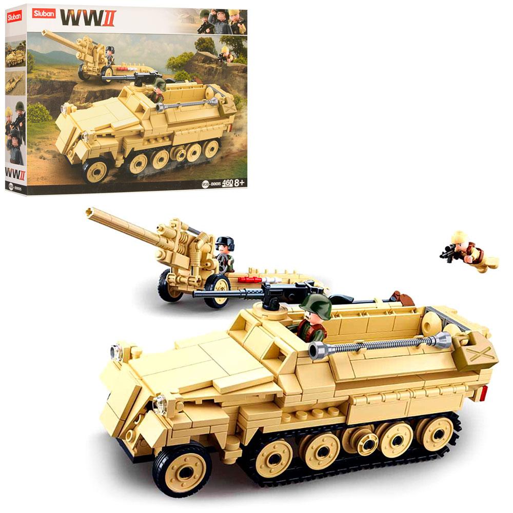 Конструктор SLUBAN M38-B0695 військова техніка, 460 деталей