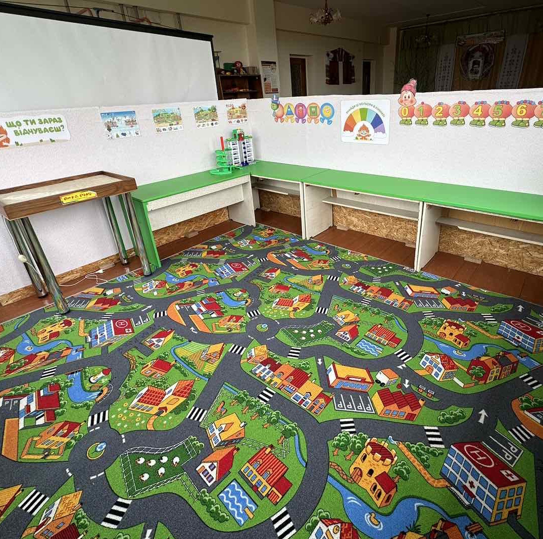 Ковролін дитячий Little Village ширина 4 м