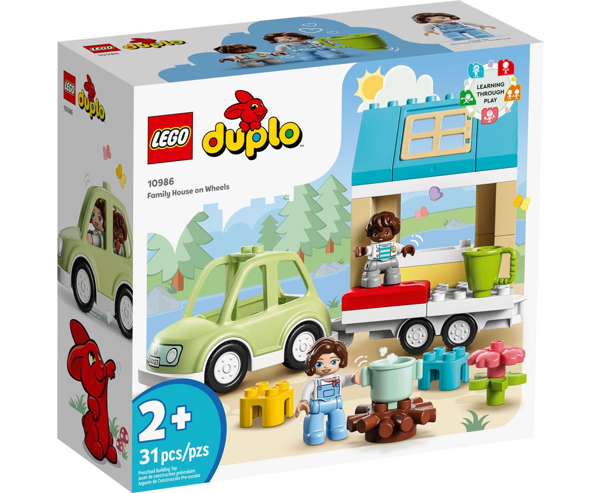 Конструктор LEGO DUPLO Сімейний будинок на колесах
