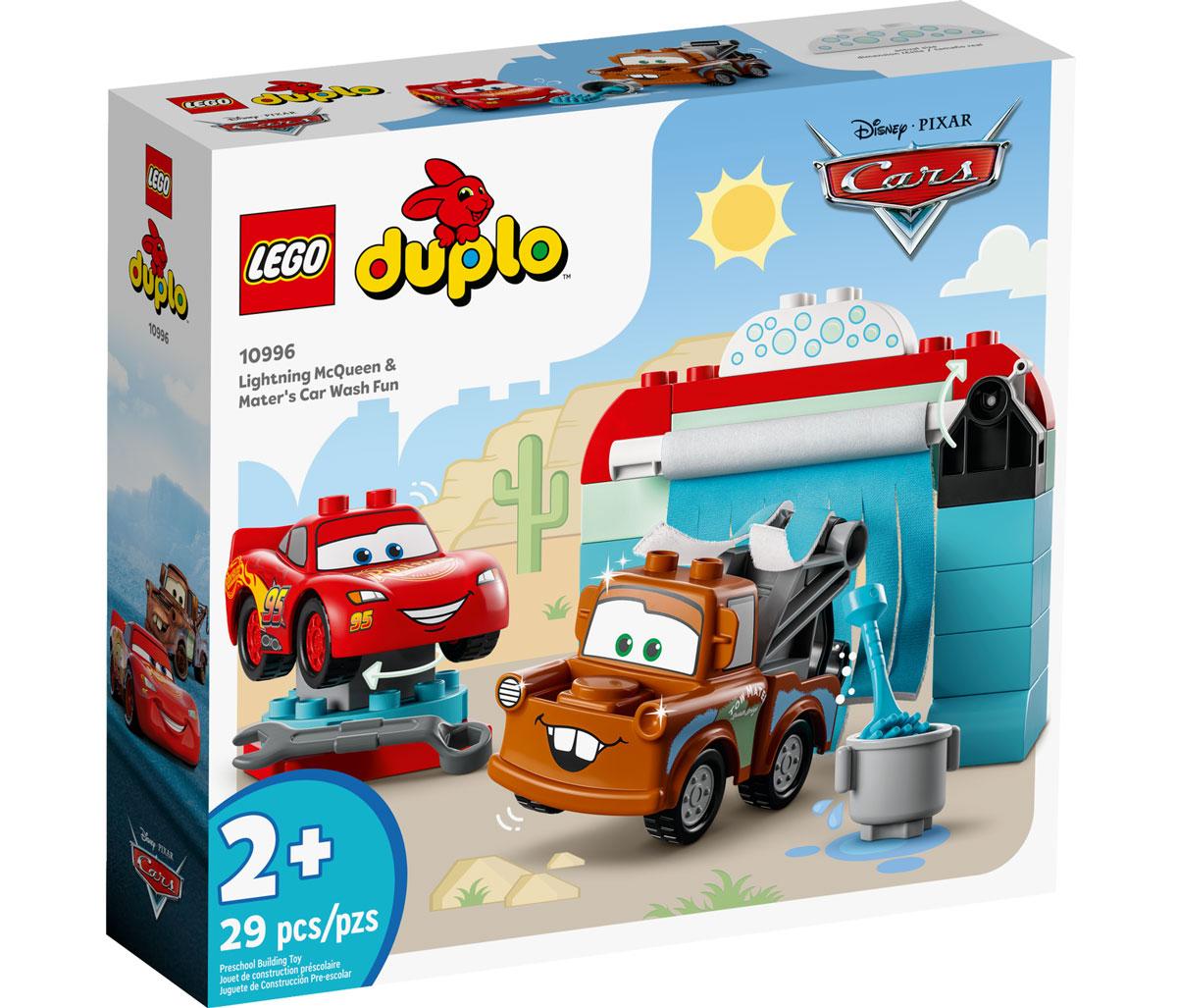 Конструктор LEGO DUPLO Розваги Блискавки МакКвіна й Сирника на автомийці