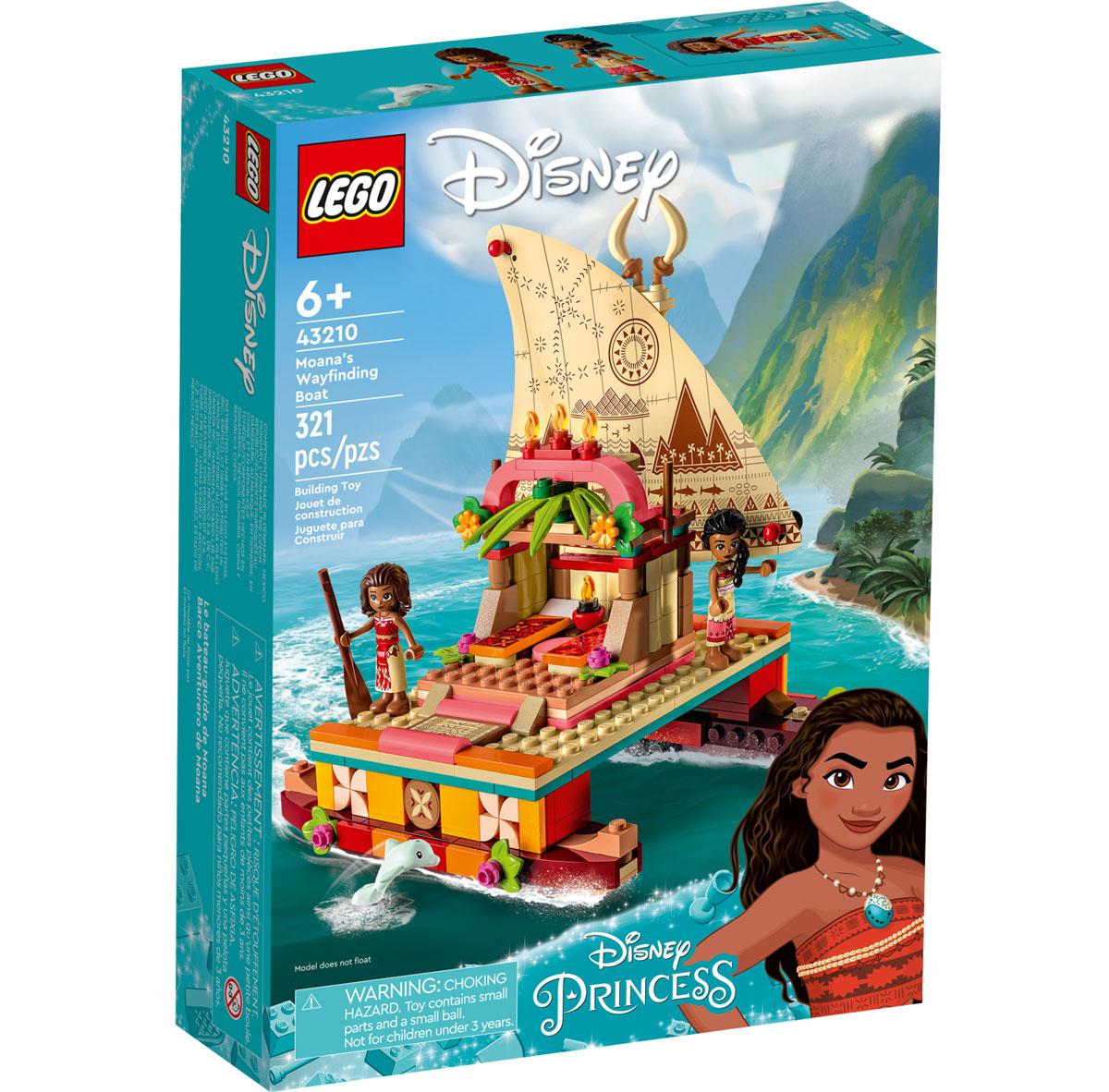 Конструктор LEGO Disney Princess Пошуковий човен Ваяни