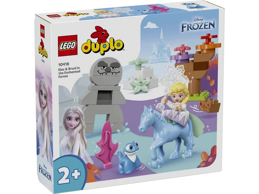 Конструктор LEGO Duplo Ельза й Бруні в Зачарованому лісі 10418