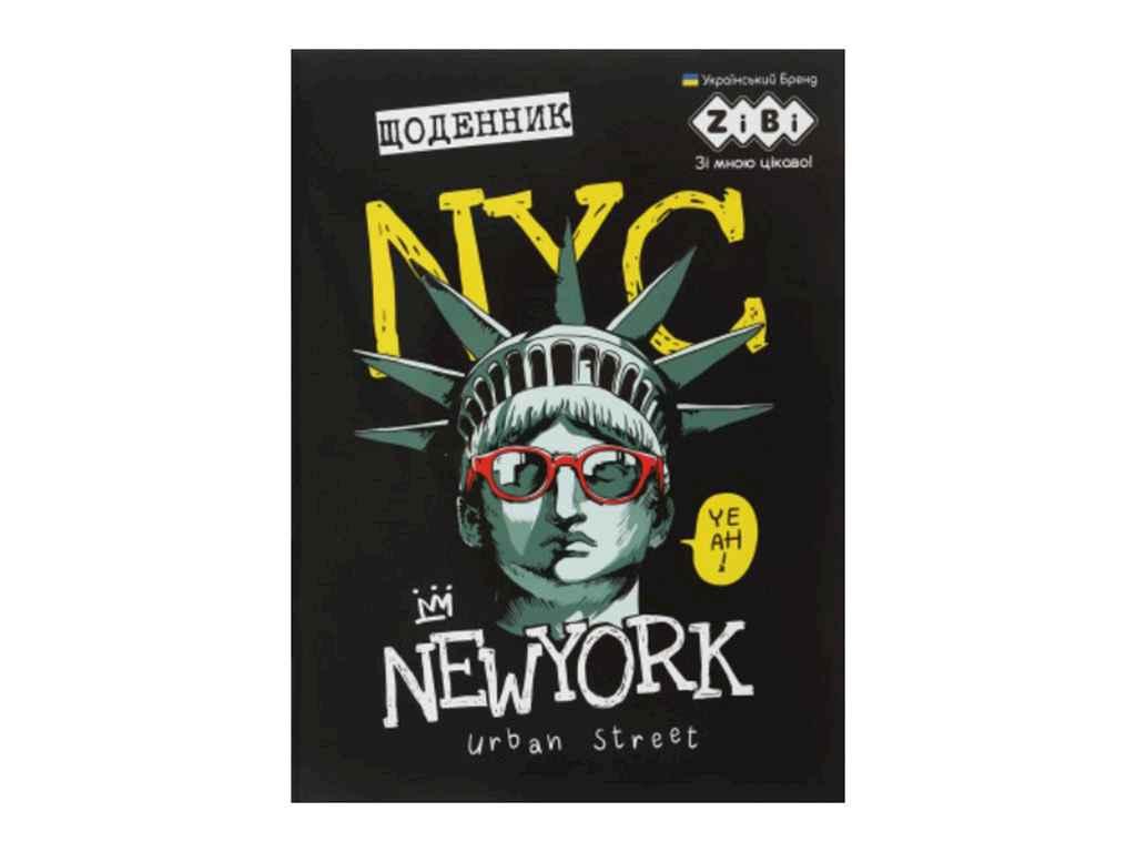 Щоденник шкільний CITY, А5, 40арк, SMART Line ZB.13102 ТМ ZIBI FG