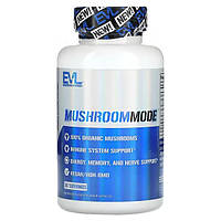 MushroomMode Гриби для імунітету 90 капс кордицепс рейші їжовик EVLution Nutrition США