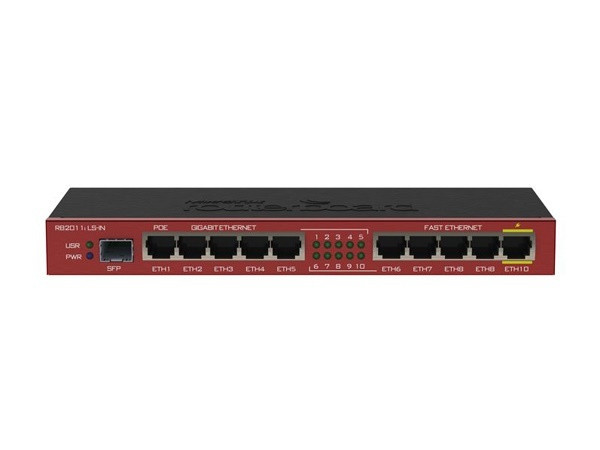 Маршрутизатор MikroTik RB2011iLS-IN