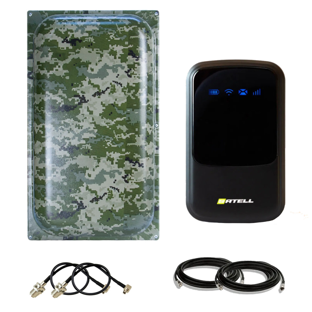 4G комплект WIFI роутер Satell F3000 + 4G панельна антена MAXI MIMO 22 Дбi 824-960/1700-2700 мГц