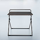 Стіл розкладний для ноутбука UNIVERSITY 720х800х550мм. Столик - парта універсальна для занять та навчання, фото 3