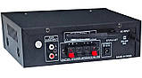 Підсилювач UKC AK-688BT — Bluetooth, USB,SD,FM, MP3! Караоке 2х канальний ORG, фото 3