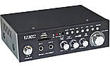 Підсилювач UKC AK-688BT — Bluetooth, USB,SD,FM, MP3! Караоке 2х канальний ORG, фото 4