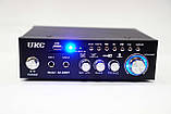 Підсилювач UKC AK-688BT — Bluetooth, USB,SD,FM, MP3! Караоке 2х канальний ORG, фото 8