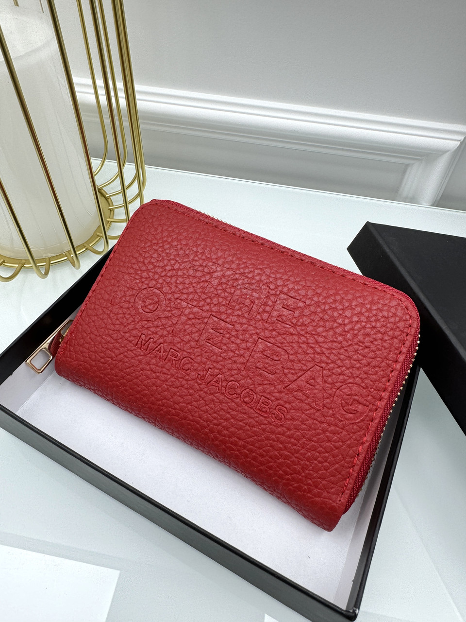 Гаманець Марк Джейкобс жіночий, гаманець Marc Jacobs червоний — LUX якість