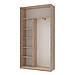 Шафа-купе двохдверна Doros Сіті Лайт 120х45х225 см Дуб сонома (DRS-011090)+, фото 4