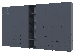 Комплект шаф для одягу Doros Гелар (3 шт.) 348,2х49,5х203,4 см Графіт (DRS-011165)+, фото 4