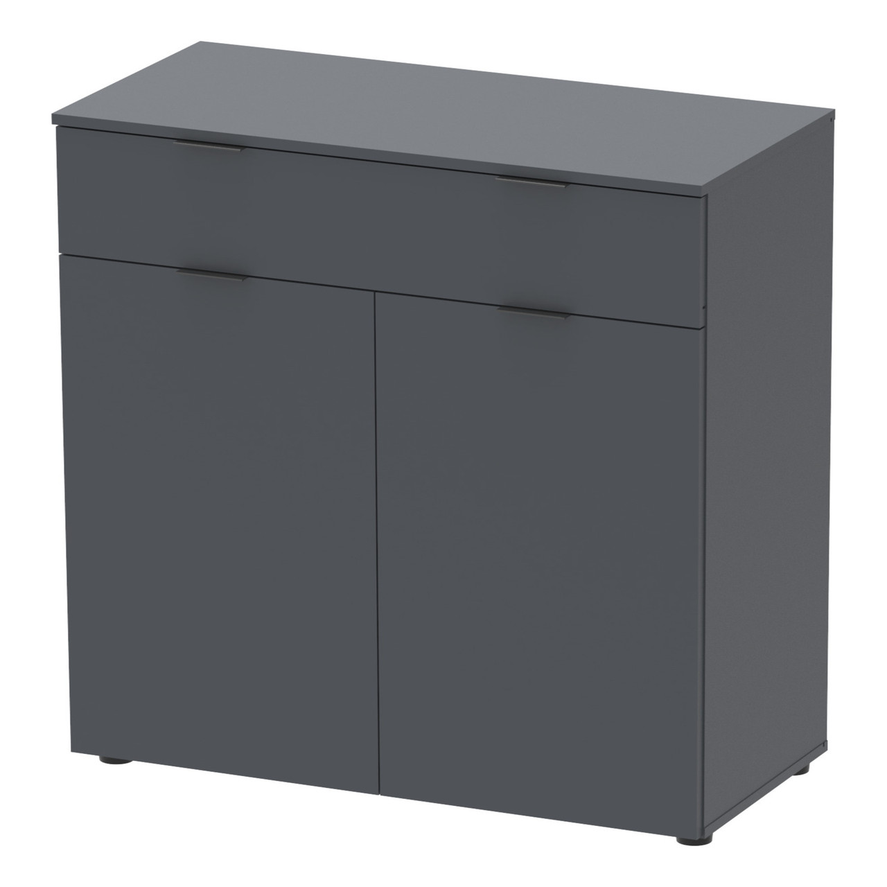 Комод у вітальню Doros Рон 2 80х38х100 см Графіт (DRS-011295)+