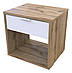 Приліжкова тумба Doros Hugo 40х33х40 см Дуб тахо/Білий (DRS-011447)+, фото 2