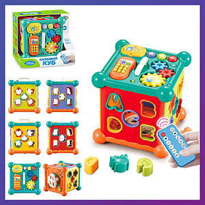 Дитячий розвивальний ігровий центр Бізікуб Limo Toy FT 0003