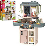 Дитяча велика інтерактивна кухня Limo Toy 889-189 з водою парою й духовкою 36 предметів, фото 2