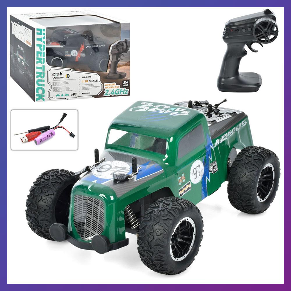 Дитяча машинка на радіокеруванні FK818 на гумових колесах з амортизаторами, фото 1