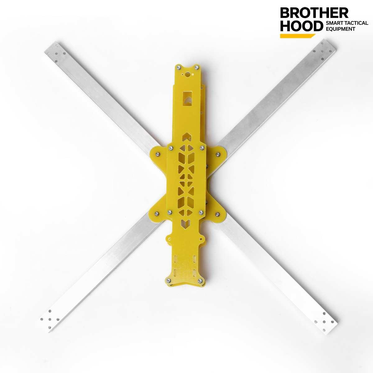 Рама для дрона 10" зі склотекстоліту та алюмінію Brotherhood