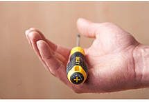 Викрутка Cushion Grip під шліц Ph1 з довжиною жала 75 мм STANLEY STHT16155-0, фото 5