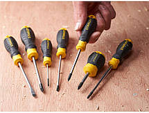 Викрутка Cushion Grip під шліц Ph1 з довжиною жала 75 мм STANLEY STHT16155-0, фото 6