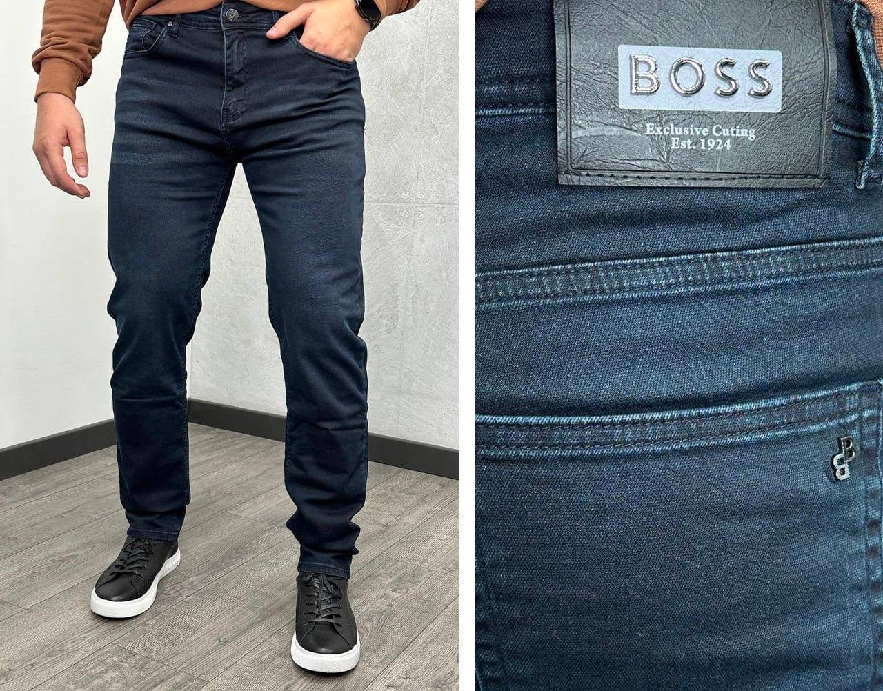 Чоловічі джинси Hugo Boss H4622 сині, фото 1