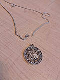 Чоловічий жіночий кулон слов'янський оберег Коврат у колаторі, фото 4