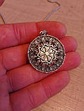 Чоловічий жіночий кулон слов'янський оберег Коврат у колаторі, фото 3