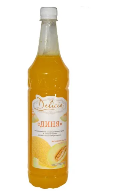 Сироп Delicia Диня 1 л (ПЕТ)