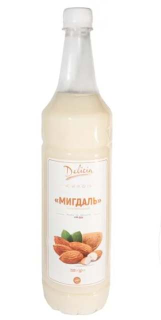 Сироп Delicia Мигдаль 1 л (ПЕТ)