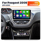 Штатная магнитола Mekede  MS Peugeot 2008  (2013-2019) QleD, фото 3