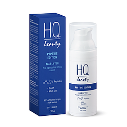 Ультра-ліфтинг крем, ліфтер для обличчя про-віковий H.Q.Beauty Peptide Edition 50 мл