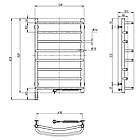 Рушникосушка Омега 530х800 Sensor права з таймером 10-015033-5380, фото 5
