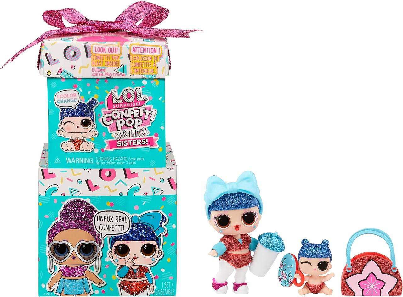 Ігровий набір L.O.L. SURPRISE! Confetti Pop Birthday - Сестричка-іменинниця 589976