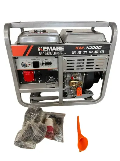 Генератор дизельний 8 кВт KEMAGE original KM-10000 220/380V