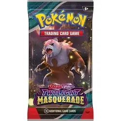 Pokemon Карти колекціонера Pokémon TCG: Scarlet & Violet - Twilight Masquerade Booster Бустер 11 карт оригінал