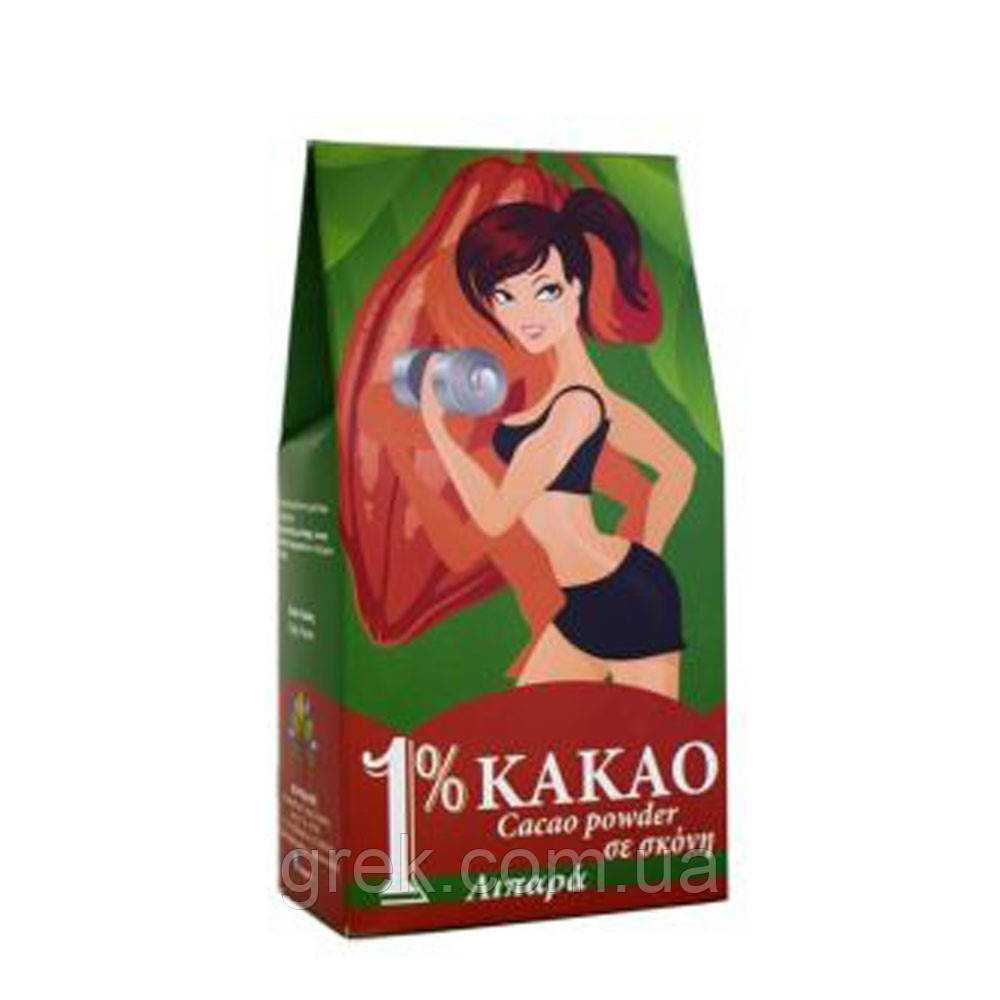 Какао-порошок, жирність 1% 200 г, фото 1