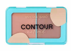 Палетка для контурингу обличчя Vivienne Sabo Contour Naturel 04, 6 г