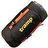 Спальний мішок-кокон Tramp Boreal Long. Оранж. 225х80/55 см. -15/+5 °C. Правий. Кемпінговий спальник, фото 7