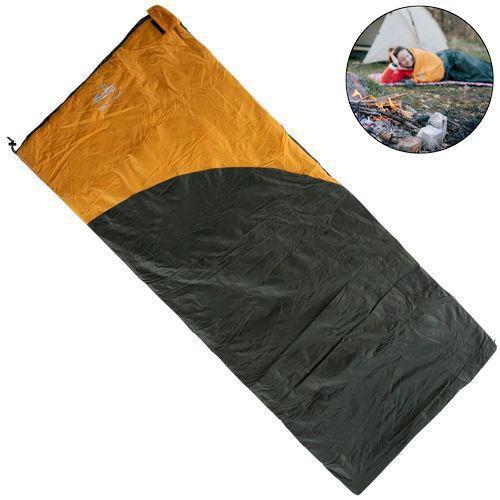 Спальний мішок-ковдра Tramp Airy Light. Оранж. 190х80см. -5/+15 °C. Правий. Кемпінговий спальник, фото 1