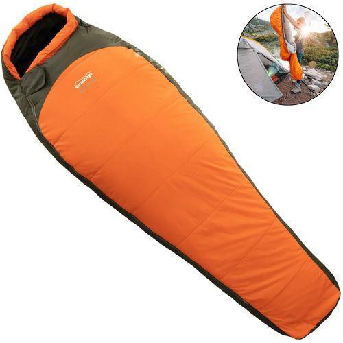 Спальний мішок кокон Tramp Arctic Regular. Оранж. 220х80/50см. -30/-10°C. Левий. Кемпінговий спальник