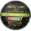 Спальний мішок-кокон Tramp Arctic Long. Зелений. 225х80/55см. -30/-10°C. Левий. Кемпінговий спальник, фото 8