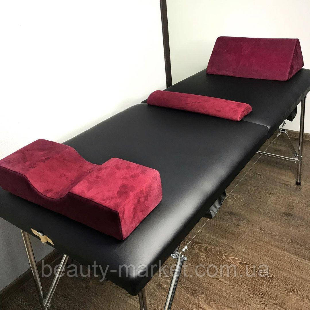 Комплект із трьох подушок для нарощування вій