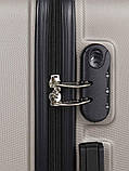 Валіза Франція велика L шампань 76х49х30см/95л/4.0кг/Worldline 625, фото 7