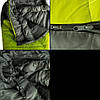 Спальний мішок-кокон Tramp Rover Long. Зелений. 230х90/55 см. -25/-5 °C. Левій. Кемпінговий спальник, фото 5