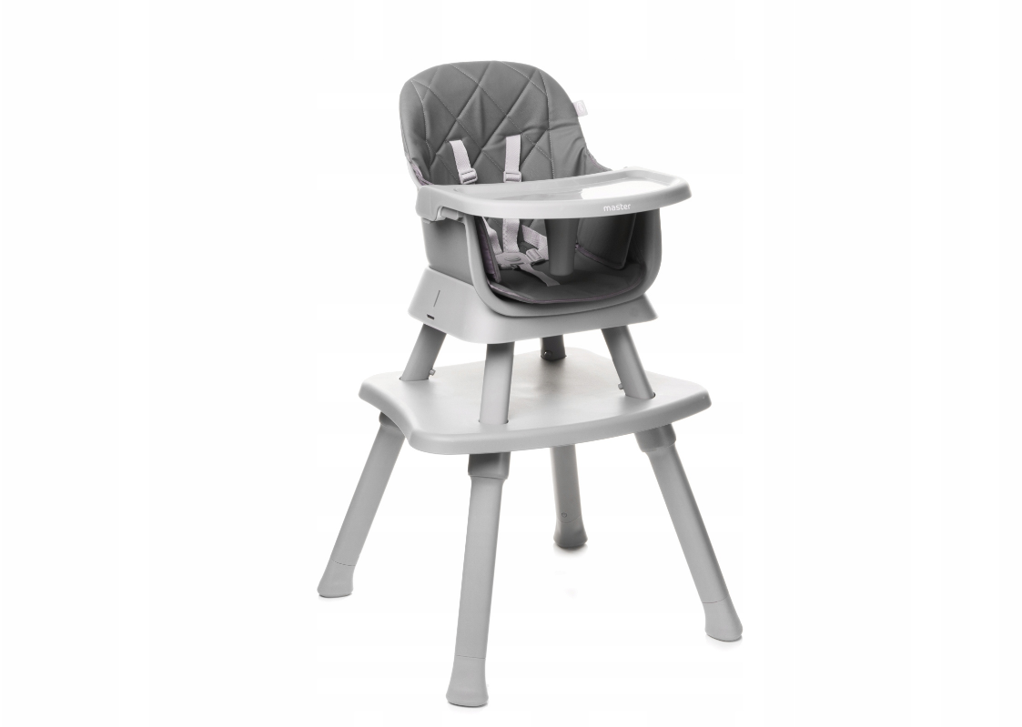 Дитячий стільчик для годування  4BABY 97 x 58 x 58 cm MASTER23-GRAY