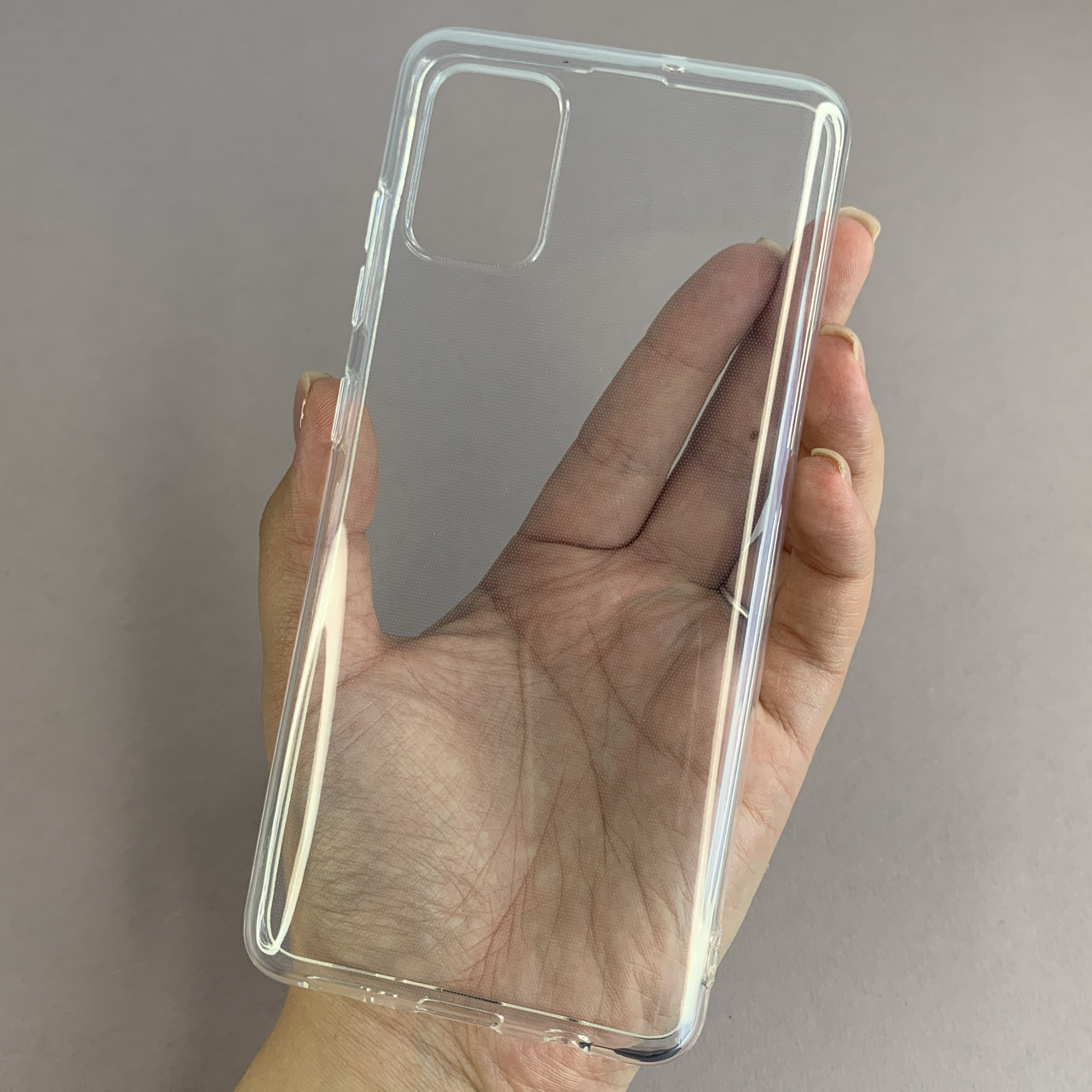 Чохол для Samsung Galaxy A51 силіконовий чохол на телефон самсунг а51 прозорий hlg